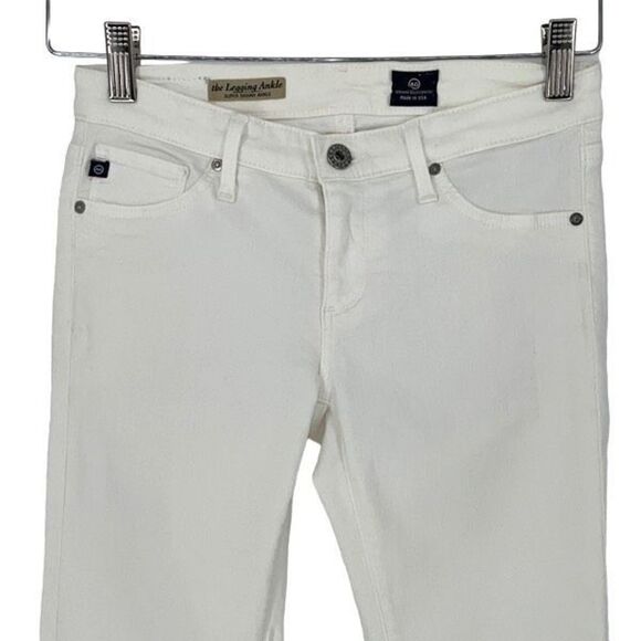 AG Adriano Goldschmied Women's The Legging Ankle Super Skinny Pants Jeans 25R Wh - Picture 2 of 11